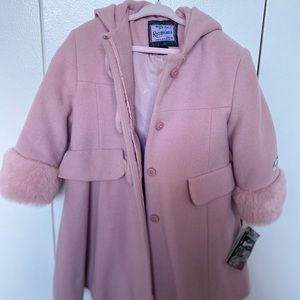 Rothschild Girls winter coat -100% wool